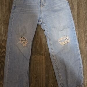 Old Navy Light Blue Distressed Kids Jeans